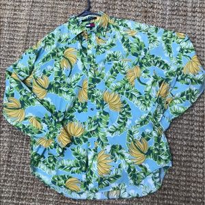 Vintage Tommy Hilfiger Banana Shirt size Large L
